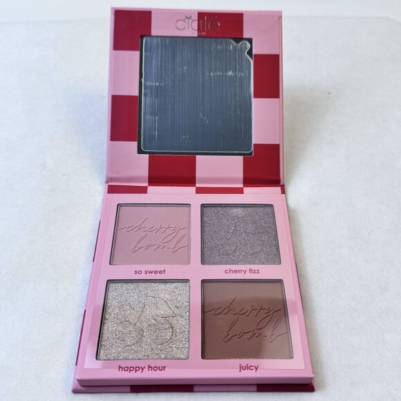 Ciaté London Cherry Bomb Blush and Highlighter Palette 4 Shades 16g 0.56 oz NEW - Picture 2 of 5